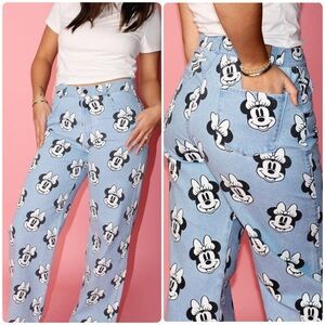 Cakeworthy Disney Minnie Mouse printed denim jeans size 36